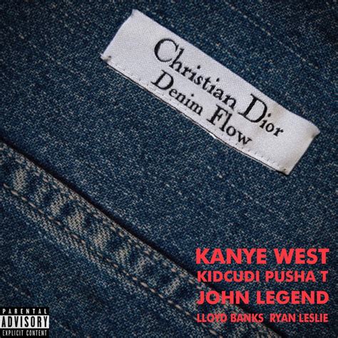 kanye west - christian dior denim flow|christian dior denim.